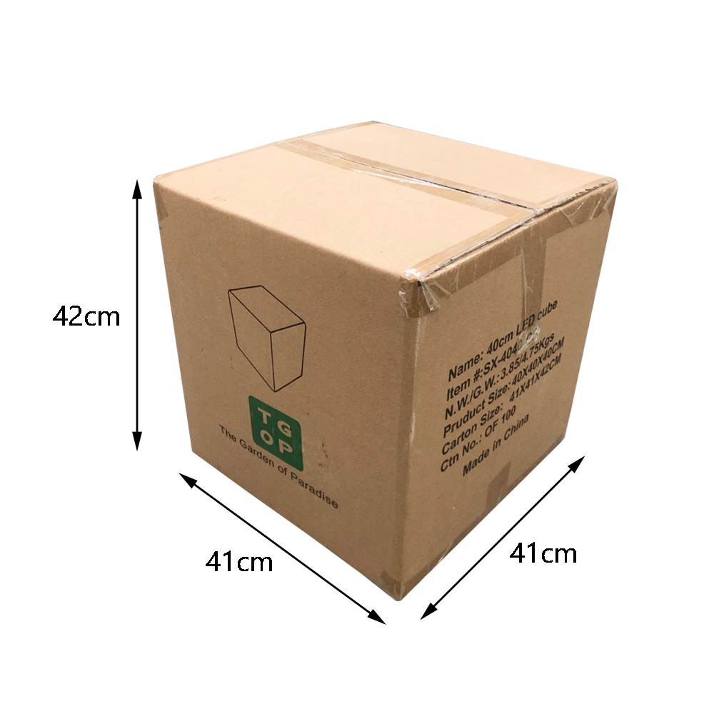 40cm LED Cube Furniture/Stool/Seat for Party, Indoor/Outdoor Home or ...