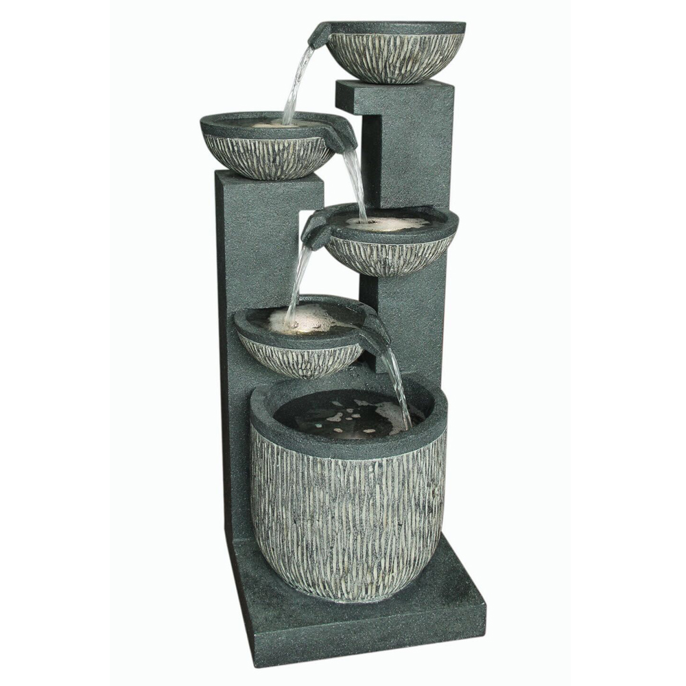 Multi Plates Water Feature Fountain MZ13965GA