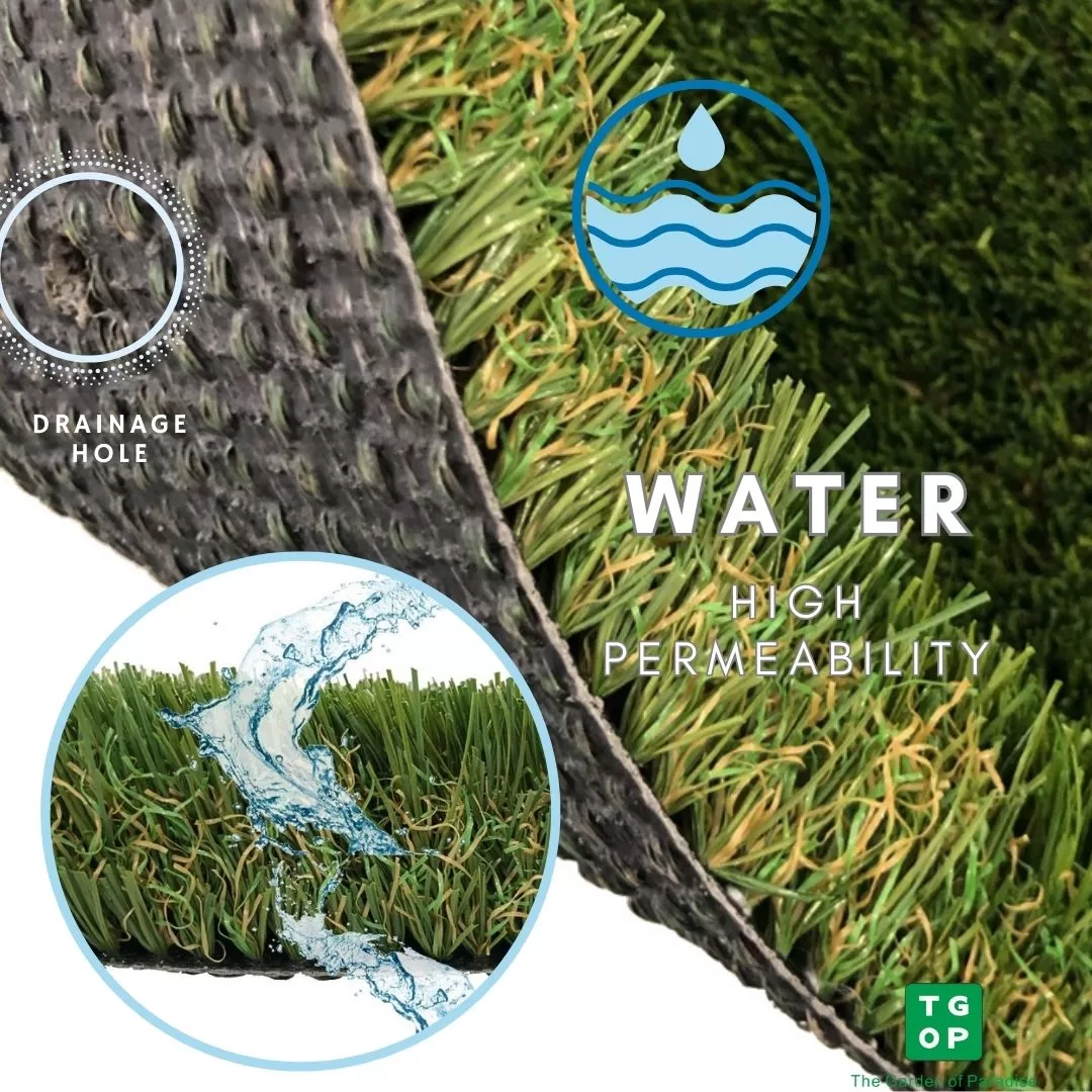 Ultra 40mm 5 Tone Artificial Grass Synthetic Turf Lawn Carpet - Image 5