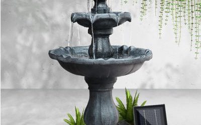 Understanding Solar-Powered Fountains: How Solar Panels Work and Why They Limit Fountain Power