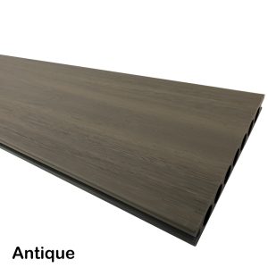 2.2m Composite Hollow Decking Double Side (Silver Grey / Antique)
