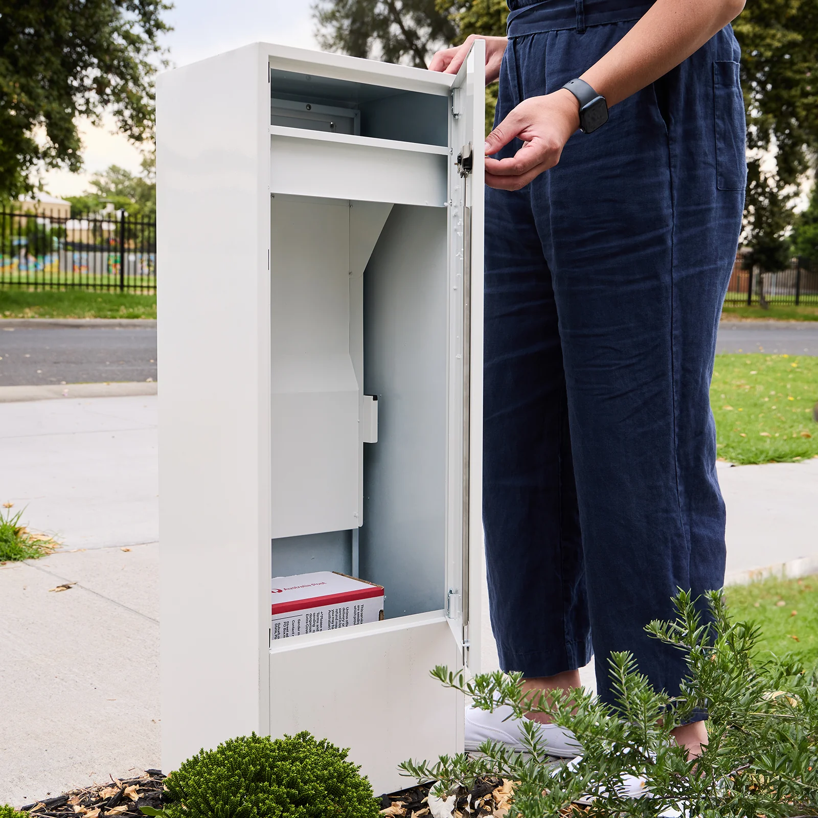Zip Parcel Letterbox- White - Image 3